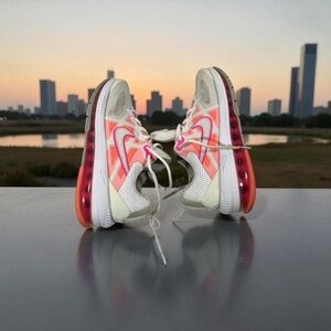 Nike CZ1645-101 Air Max Genome White Pink Running Sneaker Shoes Women's  Sz 9